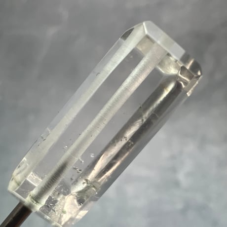 【ガネッシュヒマール産】天然ヒマラヤ水晶"手磨き加工"スクエアビーズ②/Ganesh Himal  Himalayan Quartz Square Beads