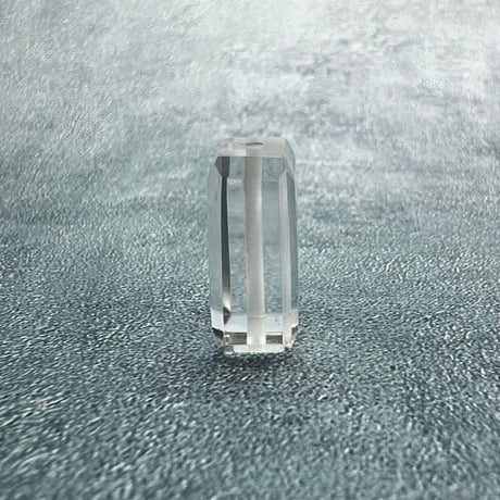 【ガネッシュヒマール産】天然ヒマラヤ水晶"手磨き加工"スクエアビーズ⑥/Ganesh Himal  Himalayan Quartz Square Beads