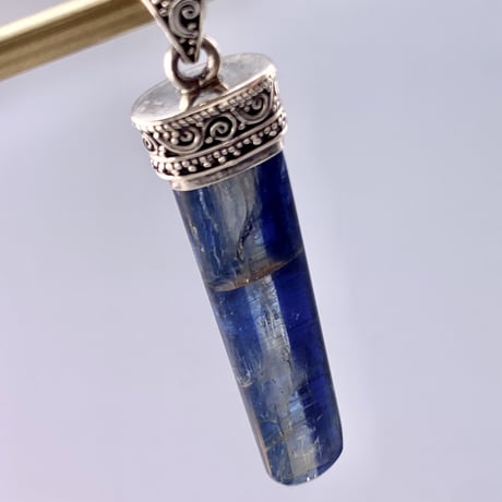 Mt.Fuji浄化🗻  ネパール産ヒマラヤカイヤナイトS/V925ペンダントトップA-2️⃣ /NEPAL Himalayan Kyanite Pendant Top