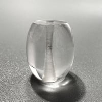 カイラス産"手磨き"天然ヒマラヤ水晶 バレルビーズ/Kailash Himalayan Quartz Barrel beads