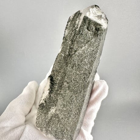 【ガネッシュヒマール産】クローライトイン天然ヒマラヤ水晶"スタンディングターラ"仏像/Ganesh himal Chlorite in himalayan quartz "Standing Tara"