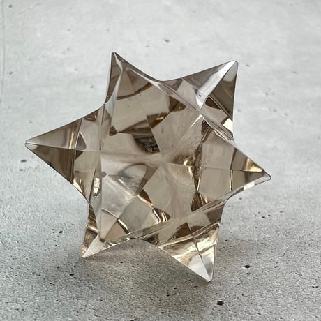 【ガウリシャンカール産】天然ヒマラヤスモーキークォーツ アステロイド④/Gaurishankar HimalayanSmoky Quartz "Asteroid"Super Markaba Star