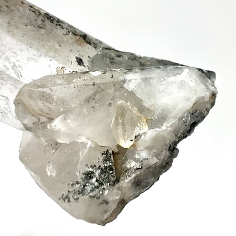 【マナスル産】クローライトイン天然ヒマラヤ水晶ポイント/Manaslu Chlorite in Himalayan Quartz Point
