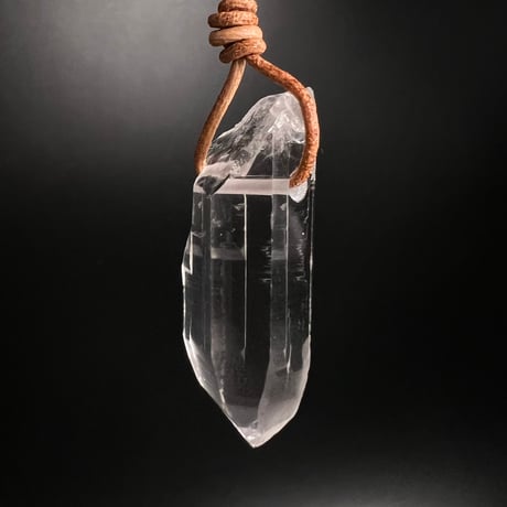 【アンナプルナ産】天然ヒマラヤ水晶ペンダント⑧/Annapurna Himalayan Quartz Pendant