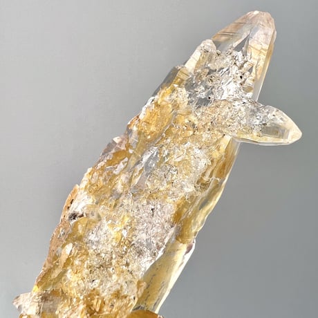 【ガネッシュヒマール産】リモナイトイン天然ヒマラヤ水晶/Ganesh Himal Limonite in Himalayan Quartz
