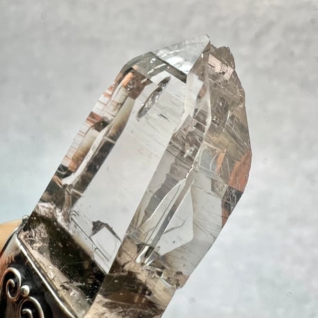 【ガネッシュヒマール産】天然ヒマラヤ水晶 シルバー925ペンダントトップ/Ganesh Himal Himalayan Quartz S/V925 Pendant Top