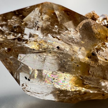 【ガネッシュヒマール産】リモナイトインヒマラヤ水晶/Ganesh Himal Limonite in Himalayan Quartz