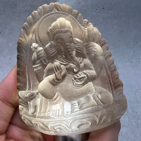 【ガウリシャンカール産】天然ヒマラヤスモーキークォーツ "ガネーシャ"/Gaurishankar HimalayanSmoky "Ganesha"