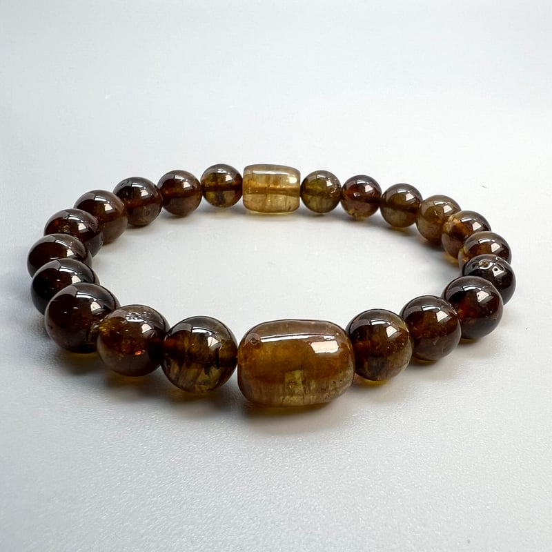 デザインブレスレット】ネパール産ヒマラヤドラバイトトルマリン/Nepal