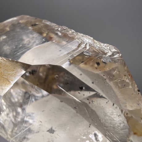 ハイクオリティー【ガネッシュヒマール産】リモナイトイン天然ヒマラヤ水晶/High Quality Ganesh Himal Limonite in Himalayan Quartz