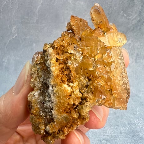 【ガネッシュヒマール産】リモナイトイン天然ヒマラヤ水晶/Ganesh Himal Limonite in Himalayan Quartz