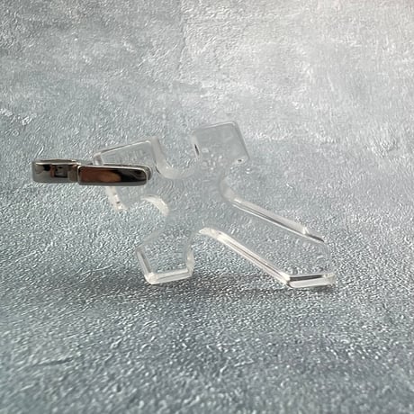 【ガネッシュヒマール産】天然ヒマラヤ水晶クロスペンダントトップ①/Ganesh Himal Himalayan Quartz Cross Pendant Top