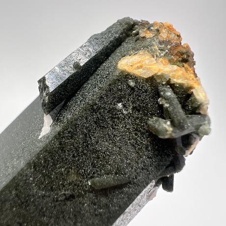 【ガネッシュヒマール産】クローライトイン天然ヒマラヤ水晶ナチュラルポイント⑦ Ganesh Himal Chlorite in Himalayan Quartz Natural Point