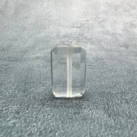 【ガネッシュヒマール産】天然ヒマラヤ水晶"手磨き加工"スクエアビーズ⑥/Ganesh Himal  Himalayan Quartz Square Beads