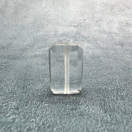 【ガネッシュヒマール産】天然ヒマラヤ水晶"手磨き加工"スクエアビーズ⑥/Ganesh Himal  Himalayan Quartz Square Beads