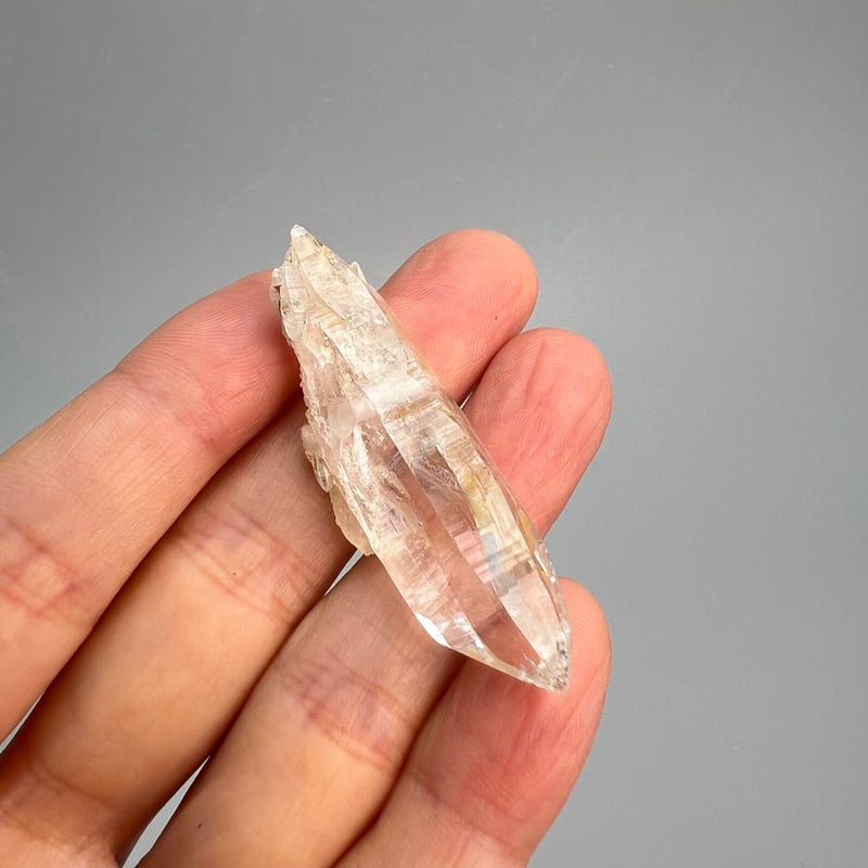 ガネッシュヒマール産】天然ヒマラヤ水晶ペンダントトップ⑨/Ganesh