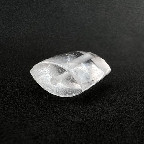 カイラス産天然ヒマラヤ水晶スクエアビーズ①/Kailash Himalayan Quartz Square Beads