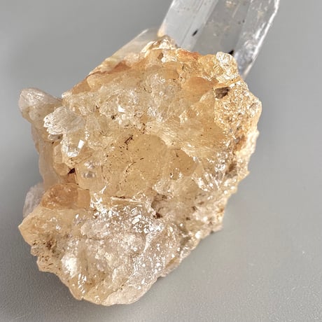 【ガネッシュヒマール産】リモナイトイン天然ヒマラヤ水晶/Ganesh Himal Limonite in Himalayan Quartz