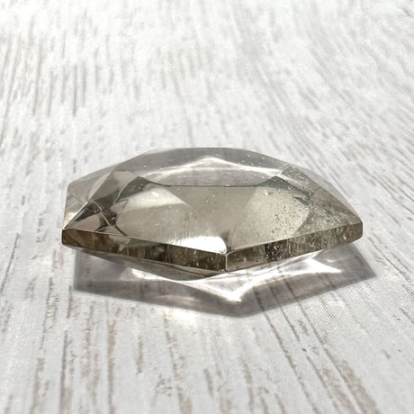 ガウリシャンカール産ヒマラヤスモーキークォーツ"ヘキサゴン六芒星" ルース2️⃣/Gaurishankar Himalayan Smoky Quartz