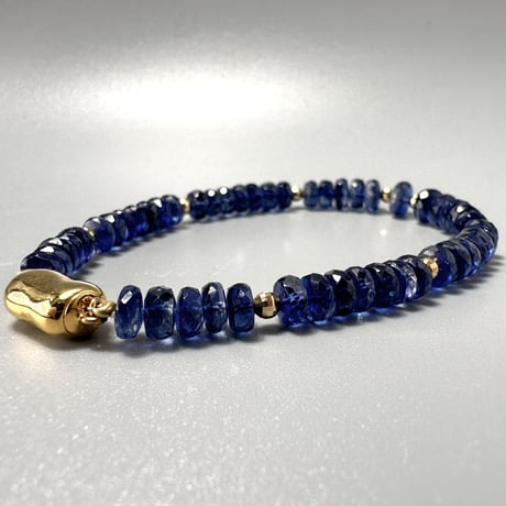 ネパール産ヒマラヤカイヤナイト ブレスレット2️⃣ NEPAL Himalayan Kyanite Bracelet