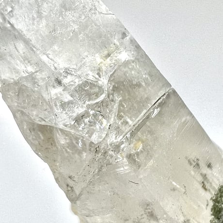 【ガネッシュヒマール産】クローライト&アクチノライトイン天然ヒマラヤ水晶/GaneshHimal Chlorite&Actinolite in Himalayan Quartz