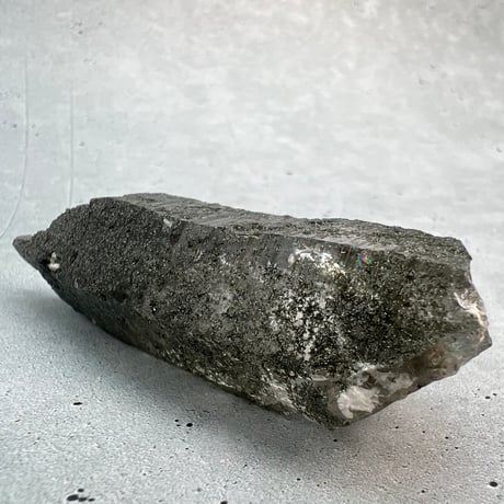 【ガネッシュヒマール産】クローライトイン天然ヒマラヤ水晶ポイント/Ganesh Himal Chlorite in Himalayan Quartz Point