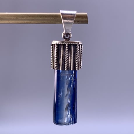 🗻  ネパール産ヒマラヤカイヤナイトS/V925ペンダントトップB-5️⃣/NEPAL Himalayan Kyanite Pendant Top