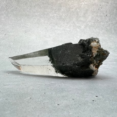 【ガネッシュヒマール産】クローライトイン天然ヒマラヤ水晶/Ganesh Himal Chlorite in Himalayan Quartz Point