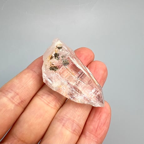 【ガネッシュヒマール産】天然ヒマラヤ水晶ペンダントトップ⑬/Ganesh Himal Natural Pendant Top