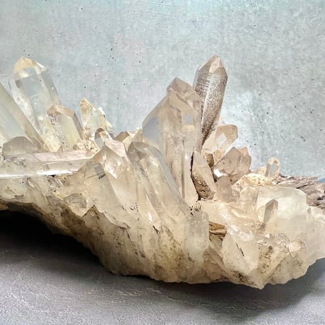 【マカルー産】天然ヒマラヤ水晶クラスター①/Makalu Himalayan Quartz Cluster