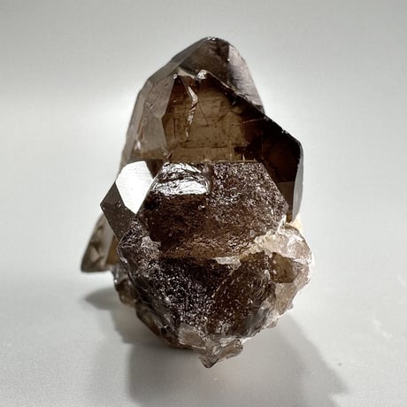 ガウリシャンカール産天然ヒマラヤスモーキークォーツミニクラスター/GauriShankar Himalayan Smoky Quartz