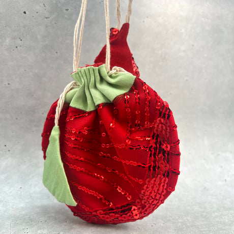 "Thaili" handmade in Nepal🇳🇵C-①〜⑧ "タイリ(巾着袋)"ネパール産ハンドメイド