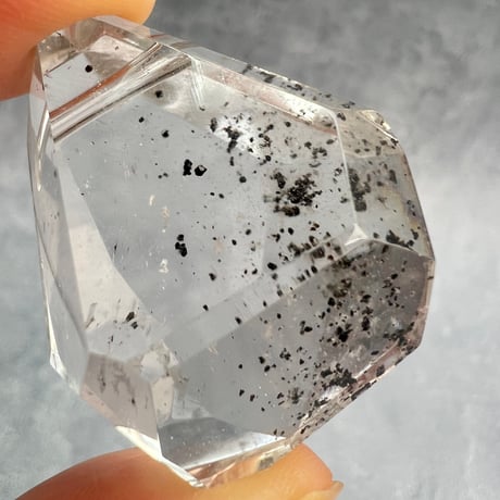 【ガネッシュヒマール産】雲母入り天然ヒマラヤ水晶 ペンダントトップ Ganesh Himal Mica in Himalayan Quartz  Pendant Top