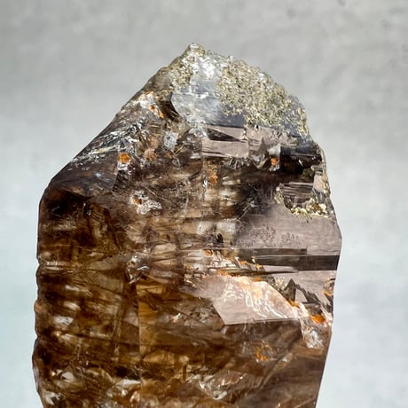 【ガネッシュヒマール産】バイオタイトイン天然ヒマラヤ水晶/Ganesh Himal Biotite in Himalayan Quartz