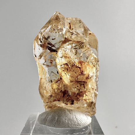 【ガネッシュヒマール産】リモナイト&バイオタイトイン天然ヒマラヤ水晶⑥/Ganesh Himal Limonite&Biotite in Himalayan Quartz