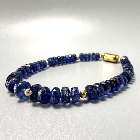 ネパール産ヒマラヤカイヤナイト ブレスレット2️⃣ NEPAL Himalayan Kyanite Bracelet