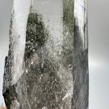 【ガネッシュヒマール産】クローライトイン天然ヒマラヤ水晶/Ganesh Himal Chlorite in Himalayan Quartz