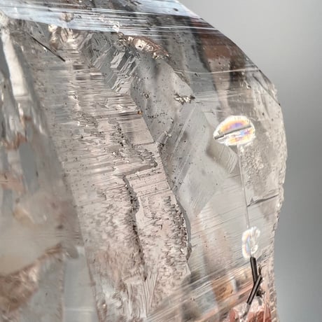 ハイクオリティ【ガネッシュヒマール産】天然ヒマラヤ水晶/Ganesh Himal Limonite in Himalayan Quartz