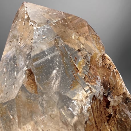 【ガネッシュヒマール産】リモナイトイン天然ヒマラヤ水晶/Ganesh Himal Limonite in Himalayan Quartz
