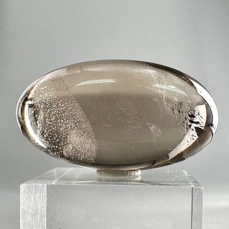 【ガウリシャンカール産】天然ヒマラヤ水晶スモーキークォーツ シヴァリンガム/GauriShankar Himalayan Smoky Quartz ShivaLingam