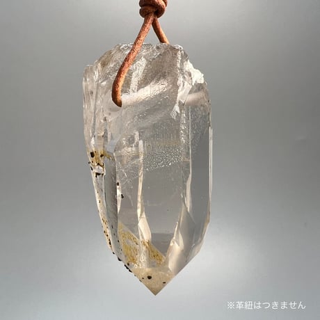 【ガネッシュヒマール産】天然ヒマラヤ水晶ペンダントトップ/Ganesh Himal Natural Pendant Top