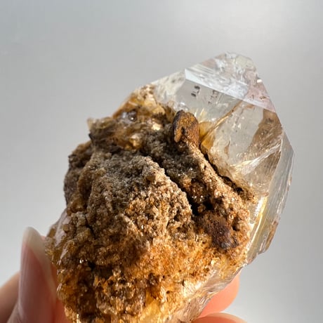 【ガネッシュヒマール産】リモナイトインヒマラヤ水晶/Ganesh Himal Limonite in Himalayan Quartz