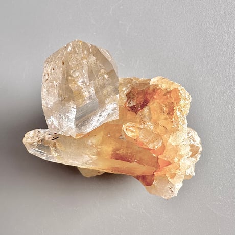 【ガネッシュヒマール産】リモナイトイン天然ヒマラヤ水晶/Ganesh Himal Limonite in Himalayan Quartz