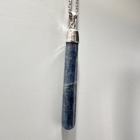 ネパール産ヒマラヤカイヤナイト "手磨き加工"ペンダントトップ 4️⃣ NEPAL Himalayan Kyanite Pendant Top