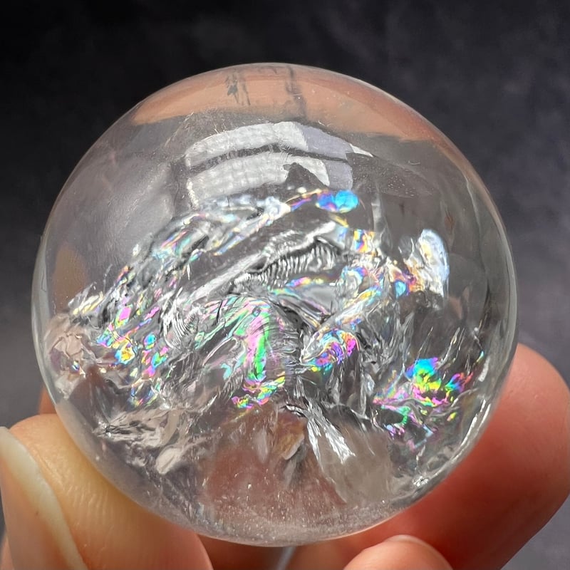 ヒマラヤガネッシュヒマール産丸玉スフィア水晶16センチ希少SALE