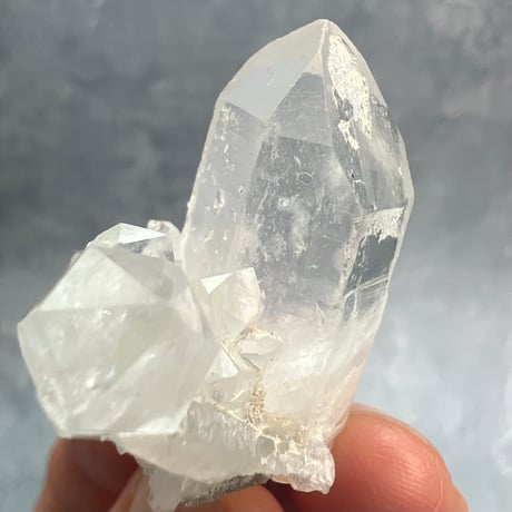 【マナスル産】クローライトイン天然ヒマラヤ水晶④/Manaslu Chlorite in Himalayan Quartz
