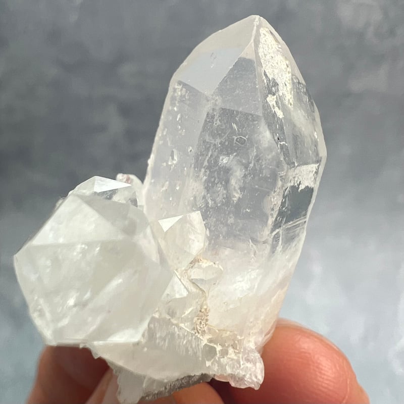 マナスル産】クローライトイン天然ヒマラヤ水晶④/Manaslu Chlorite in