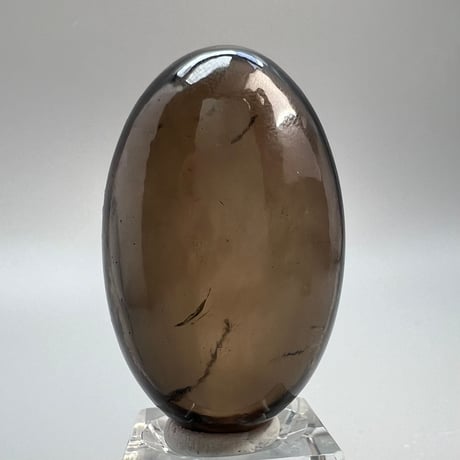 【ガウリシャンカール産】天然ヒマラヤ水晶スモーキークォーツ シヴァリンガム②/GauriShankar Himalayan Smoky Quartz ShivaLingam