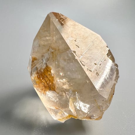 【ガネッシュヒマール産】リモナイトイン天然ヒマラヤ水晶/Ganesh Himal Limonite in Himalayan Quartz