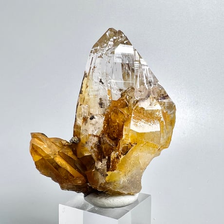 【ガネッシュヒマール産】リモナイトイン天然ヒマラヤ水晶/Ganesh Himal Limonite in Himalayan Quartz